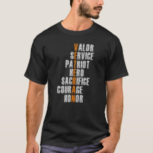 Veteranernas dag för att hedra alla som tjänade Ma T Shirt