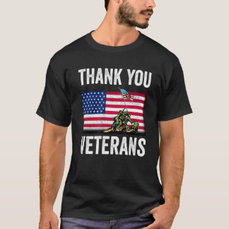 Veteranernas dag för veteranbekämpning t shirt