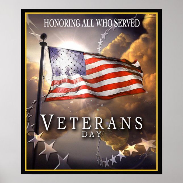 Veteranernas dag - hedra alla som har tjänat poster (Framsidan)