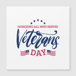 Veteranernas dag - hedra alla som tjänstgjorde