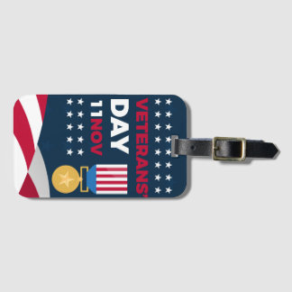 Veteranernas dag - hedra alla som tjänstgjorde bagagebricka