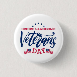 Veteranernas dag - hedra alla som tjänstgjorde knapp