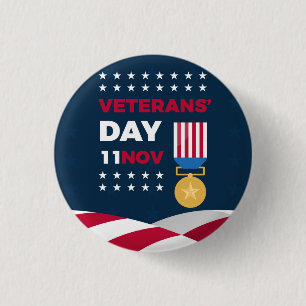 Veteranernas dag - hedra alla som tjänstgjorde knapp
