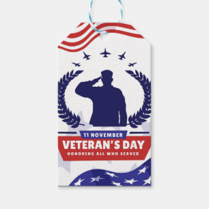 Veteranernas dag - hedra alla som tjänstgjorde presentetikett
