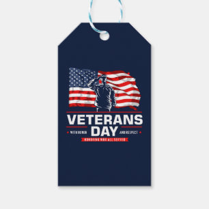 Veteranernas dag - hedra alla som tjänstgjorde presentetikett