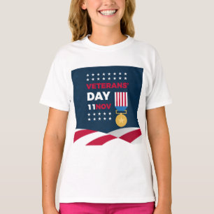 Veteranernas dag - hedra alla som tjänstgjorde t shirt