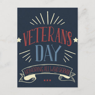 Veteranernas dag helg vykort