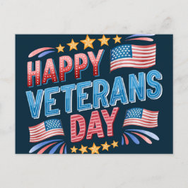 Veteranernas dag helg vykort