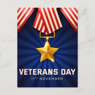 Veteranernas dag helg vykort