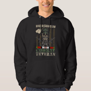 Veteranernas dag i Irak Afghanistan Hoodie