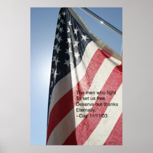 Veteranernas dag poster