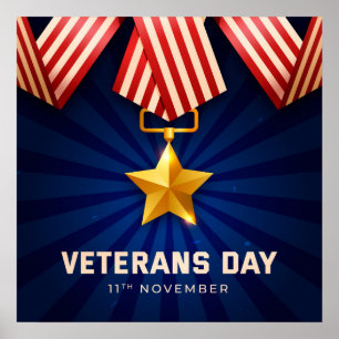 Veteranernas dag poster