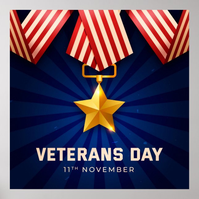 Veteranernas dag poster (Framsidan)