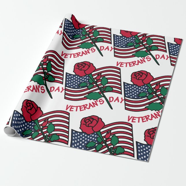 Veteranernas dag presentpapper (Utrullad)