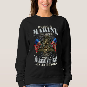 Veteranernas dag som marinveteran är en ära t shirt