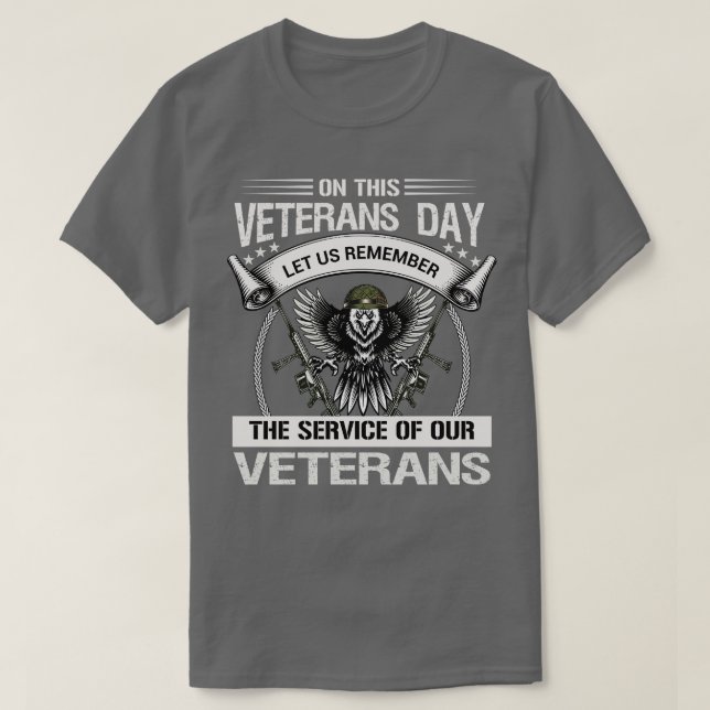 Veteranernas dag t shirt (Design framsida)