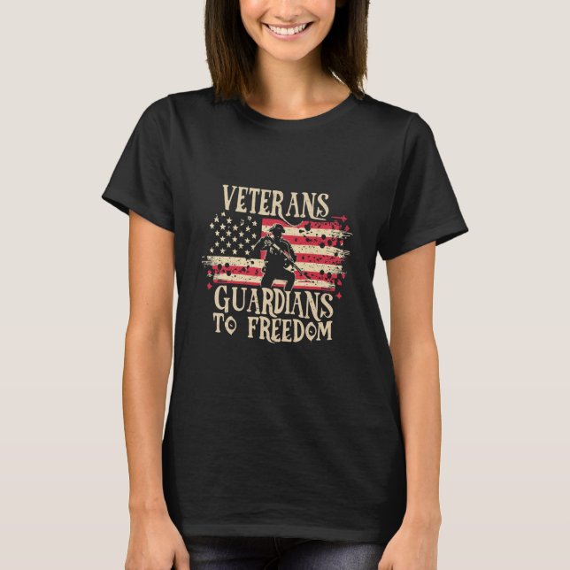 Veteranernas dag - Veteranernas frihet T Shirt (Framsida)