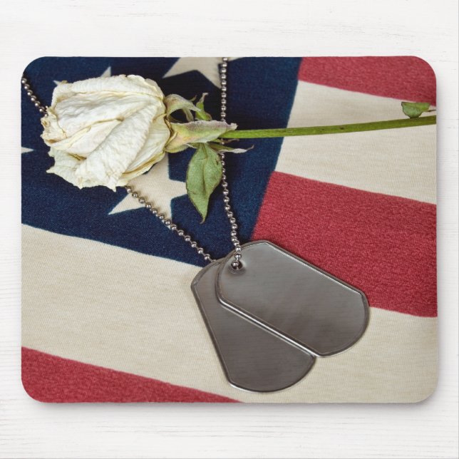 Veteranernas hyllning musmatta (Framsidan)