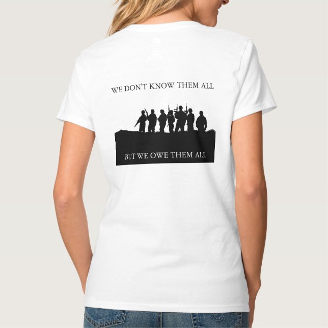 VETERANFÖRMÅNER TEE SHIRT (Baksida)