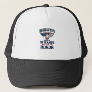 Veteranfrus heder patriotiska örn skjorta keps