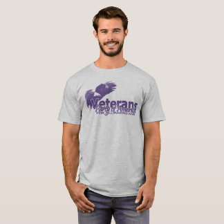 Veteranparty av den Amerika örnen och T-shirt