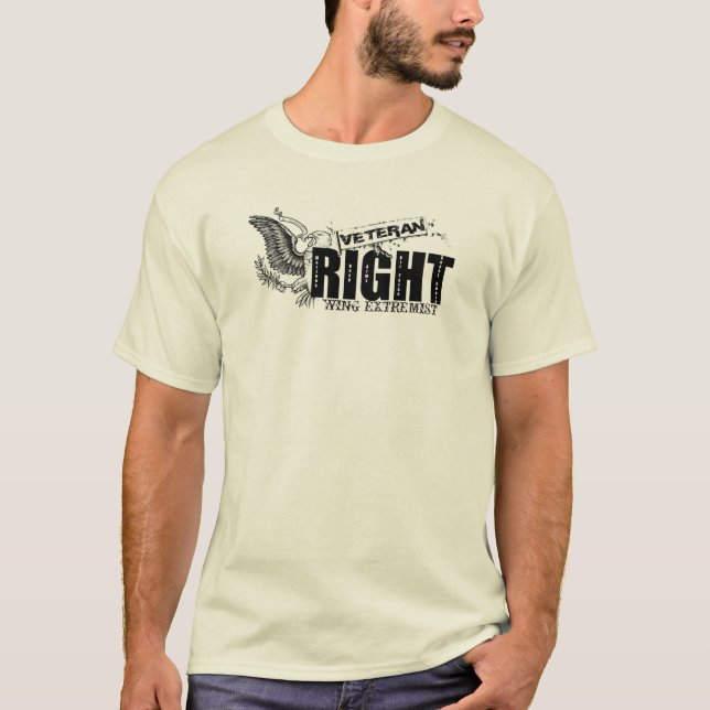 VETERANRIGHT WINGEXTREMIST TEE (Framsida)