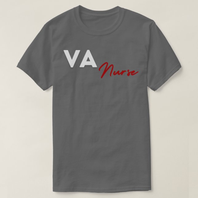 Veterans Affairs Nurse T Shirt (Design framsida)