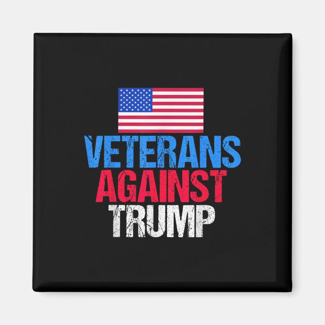 Veterans against Donald Trump Magnet (Framsidan)