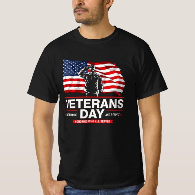 VETERANS DAG T SHIRT (Framsida)
