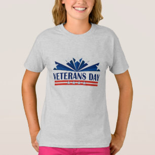 Veterans Day Girl T Shirt