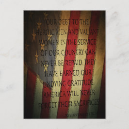 Veterans Day Harry S. Truman Vykort