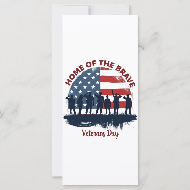 Veterans Day Patriotic Tee (Framsida)