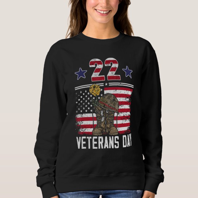 Veterans Day Proud Veteran Dad Son Papa Grandpa T Shirt (Framsida)