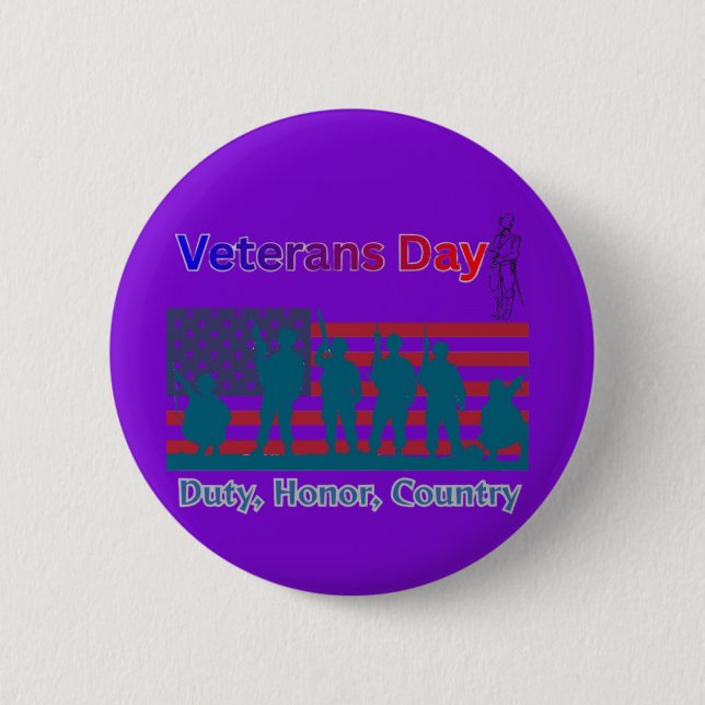 Veterans day purple knapp (Framsida)