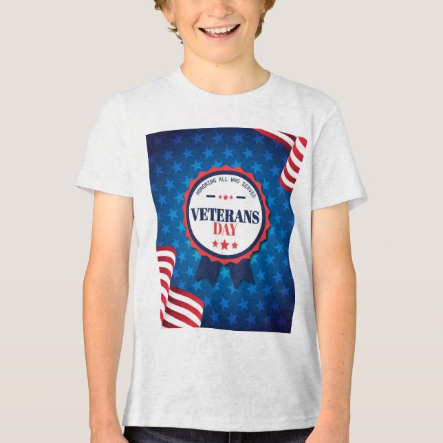Veterans Day T-Shirt Design (Framsida)
