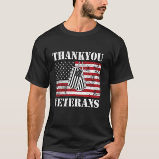 Veterans Day Tack Veterans American Flagga Patr T Shirt
