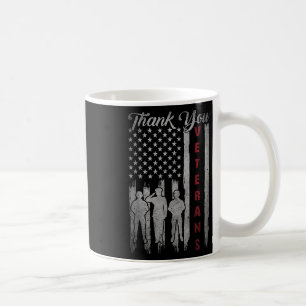 Veterans Day Tack Veterans Proud Patriotic Kaffemugg