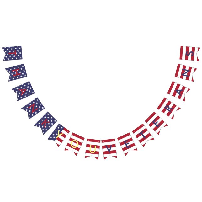 Veterans Day Typography American Flagga Färg (Alla)