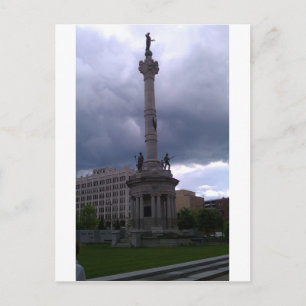 Veterans Memorial, Scranton PA Vykort