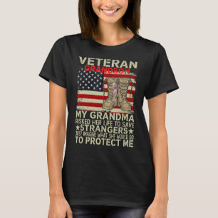Veterans morson min Pappa riskerade hennes liv för T Shirt
