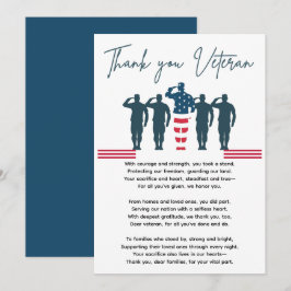 Veterans Tack | Patriotisk uppskattning