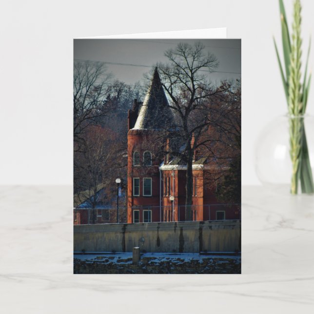 "Veteran's Turret" Julkort Kort (Framsida)