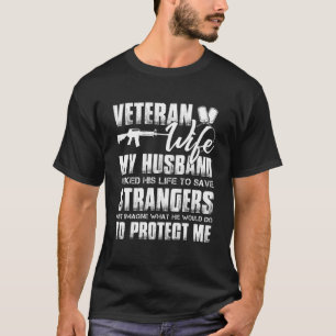 Veteransk maka Militär Make Soldier Proud Army W T Shirt