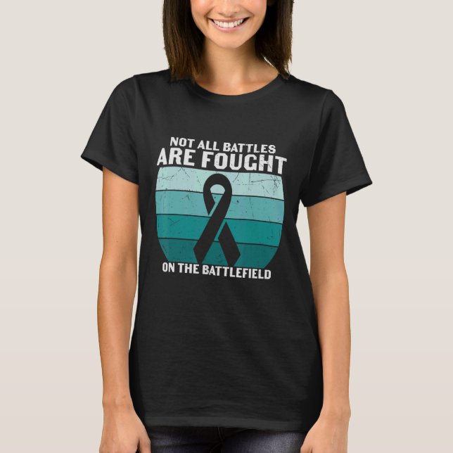 Veteransk medvetenhet t shirt (Framsida)