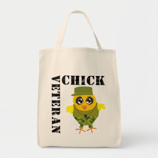 Veteransk militär Chick Tygkasse (Framsidan)