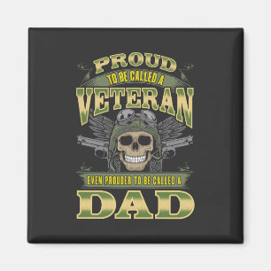 Veteranska Pappa Far-dagen Magnet
