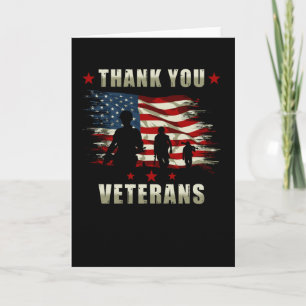 Veteranska tack USA Kort