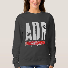 Veterinär ADR, men att hantera det vet teknisk med T Shirt
