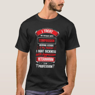 Veterinär är är min yrkesläkare vet Te T Shirt