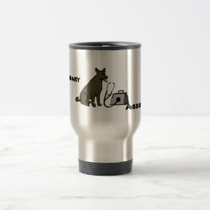 Veterinär- assistentkaffemugg resemugg